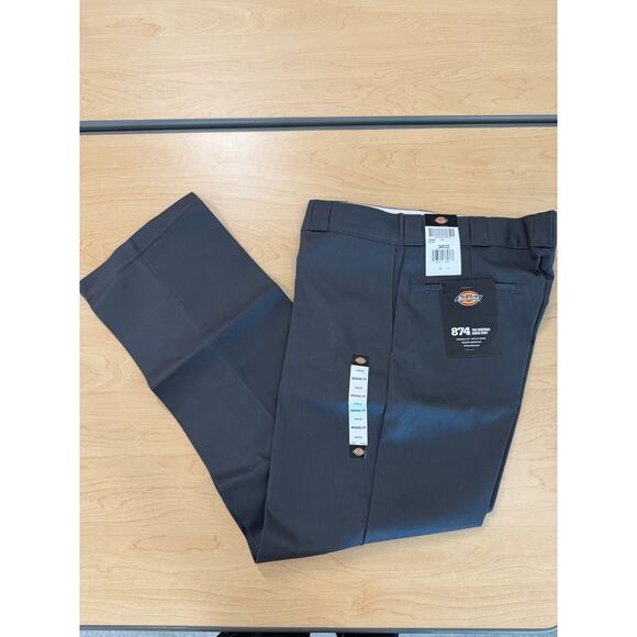 Dickies 874 Original Fit Work Pants Men’s 34x32 Charcoal - Picture 1 of 4